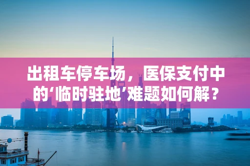 出租车停车场，医保支付中的‘临时驻地’难题如何解？