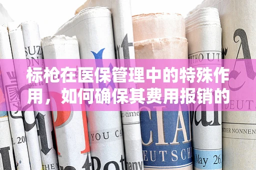 标枪在医保管理中的特殊作用，如何确保其费用报销的合理性与合规性？