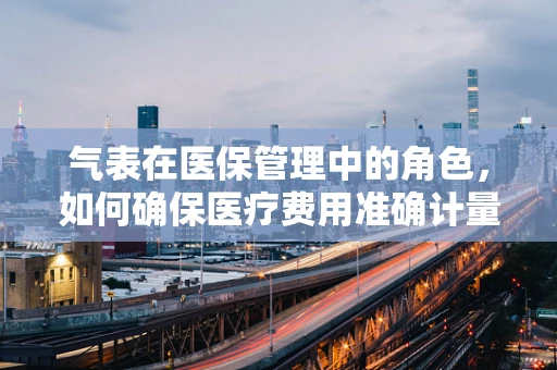 气表在医保管理中的角色，如何确保医疗费用准确计量？