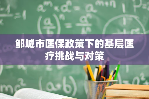 邹城市医保政策下的基层医疗挑战与对策