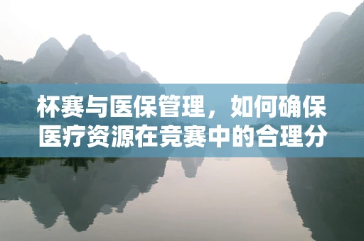 杯赛与医保管理，如何确保医疗资源在竞赛中的合理分配？