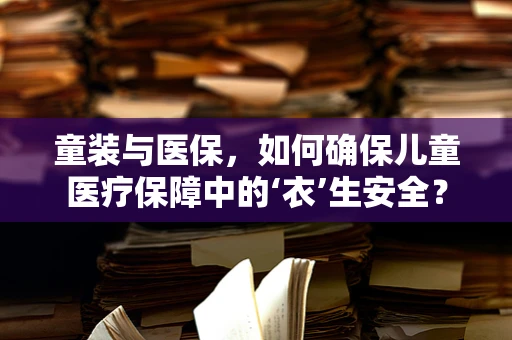 童装与医保，如何确保儿童医疗保障中的‘衣’生安全？