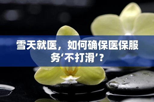 雪天就医，如何确保医保服务‘不打滑’？