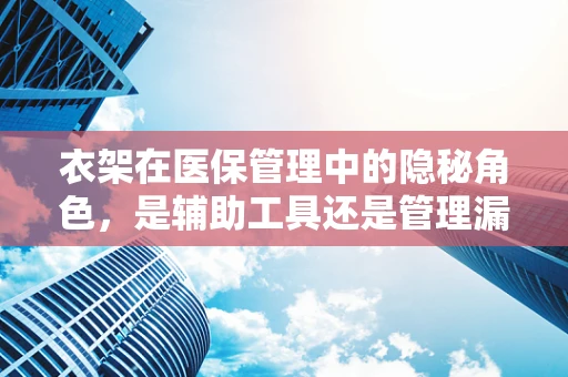 衣架在医保管理中的隐秘角色，是辅助工具还是管理漏洞的温床？