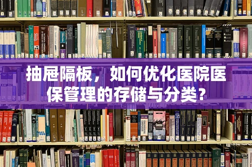 抽屉隔板，如何优化医院医保管理的存储与分类？
