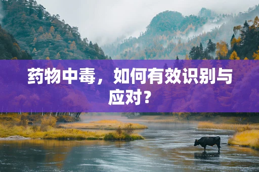 药物中毒，如何有效识别与应对？