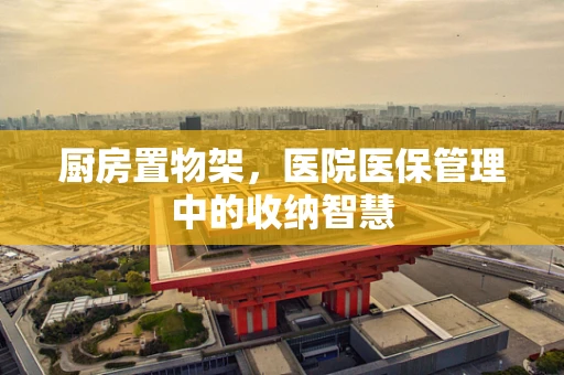 厨房置物架，医院医保管理中的收纳智慧
