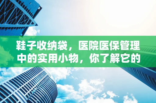 鞋子收纳袋，医院医保管理中的实用小物，你了解它的潜在价值吗？