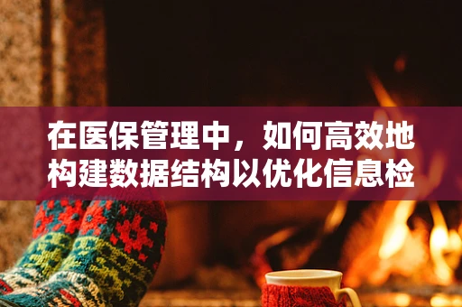 在医保管理中，如何高效地构建数据结构以优化信息检索？