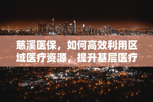 慈溪医保，如何高效利用区域医疗资源，提升基层医疗服务质量？