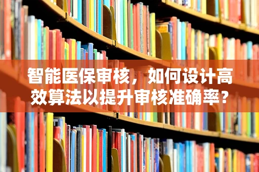 智能医保审核，如何设计高效算法以提升审核准确率？