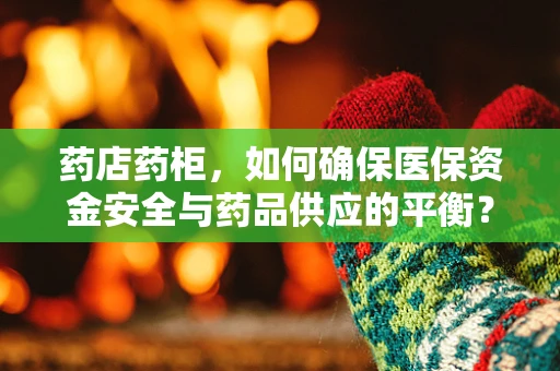 药店药柜，如何确保医保资金安全与药品供应的平衡？