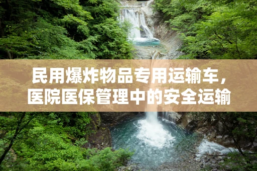 民用爆炸物品专用运输车，医院医保管理中的安全运输难题如何解？