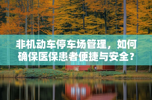 非机动车停车场管理，如何确保医保患者便捷与安全？