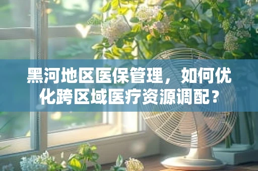 黑河地区医保管理，如何优化跨区域医疗资源调配？
