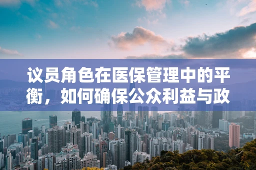 议员角色在医保管理中的平衡，如何确保公众利益与政策实施的公正性？