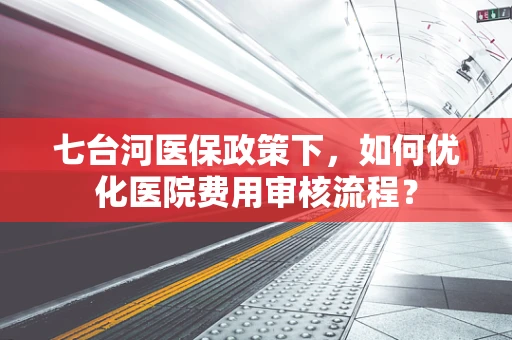 七台河医保政策下，如何优化医院费用审核流程？