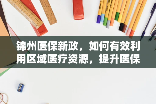 锦州医保新政，如何有效利用区域医疗资源，提升医保服务效率？