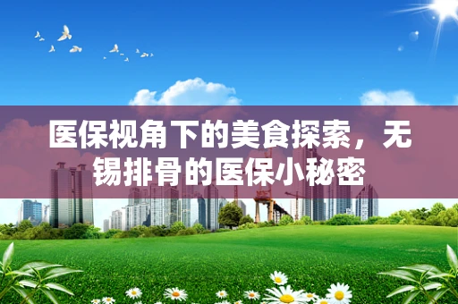 医保视角下的美食探索，无锡排骨的医保小秘密