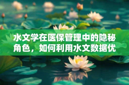 水文学在医保管理中的隐秘角色，如何利用水文数据优化医疗资源分配？