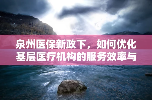 泉州医保新政下，如何优化基层医疗机构的服务效率与成本控制？