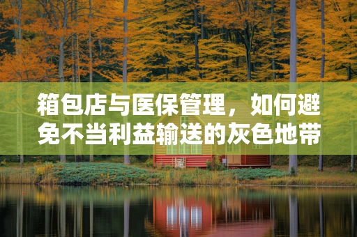 箱包店与医保管理，如何避免不当利益输送的灰色地带？