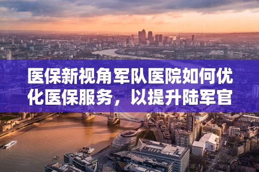 医保新视角军队医院如何优化医保服务，以提升陆军官兵的医疗保障体验？