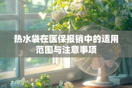 热水袋在医保报销中的适用范围与注意事项