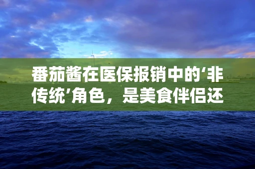番茄酱在医保报销中的‘非传统’角色，是美食伴侣还是医疗辅助？