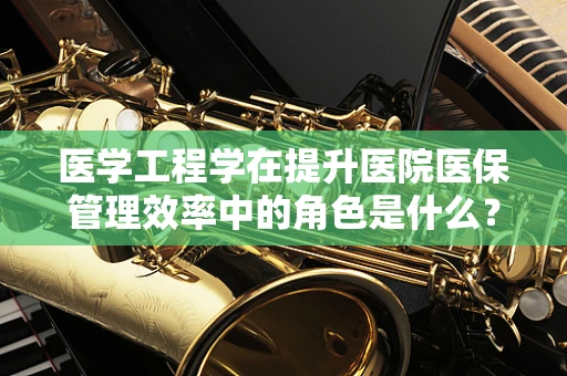 医学工程学在提升医院医保管理效率中的角色是什么？