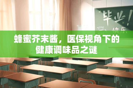 蜂蜜芥末酱，医保视角下的健康调味品之谜