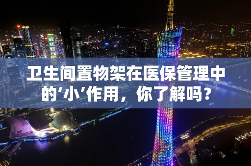 卫生间置物架在医保管理中的‘小’作用，你了解吗？