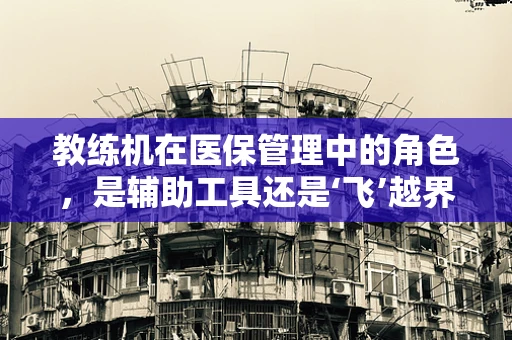 教练机在医保管理中的角色，是辅助工具还是‘飞’越界限的隐患？