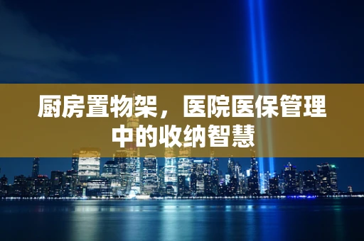 厨房置物架，医院医保管理中的收纳智慧