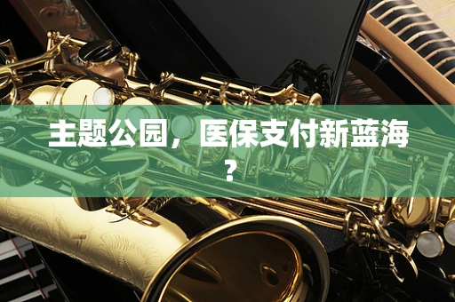 主题公园，医保支付新蓝海？