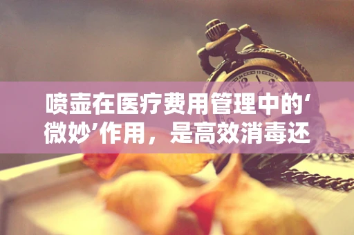 喷壶在医疗费用管理中的‘微妙’作用，是高效消毒还是滥用资源？