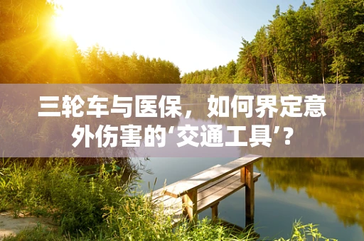 三轮车与医保，如何界定意外伤害的‘交通工具’？