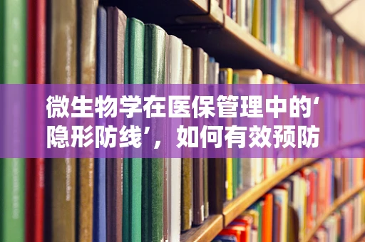微生物学在医保管理中的‘隐形防线’，如何有效预防医院感染？