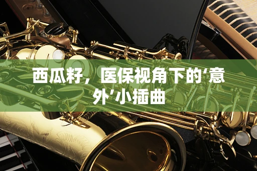 西瓜籽，医保视角下的‘意外’小插曲
