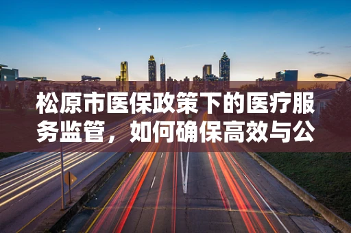 松原市医保政策下的医疗服务监管，如何确保高效与公平？