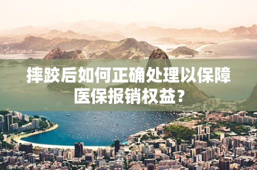 摔跤后如何正确处理以保障医保报销权益？