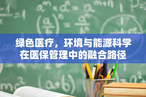 绿色医疗，环境与能源科学在医保管理中的融合路径