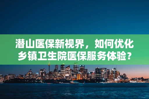 潜山医保新视界，如何优化乡镇卫生院医保服务体验？