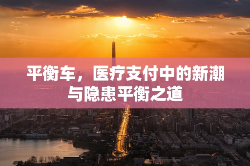 平衡车，医疗支付中的新潮与隐患平衡之道