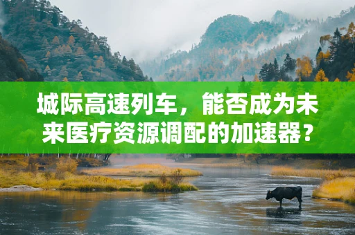 城际高速列车，能否成为未来医疗资源调配的加速器？