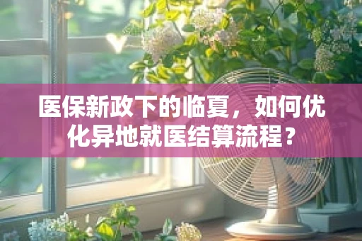 医保新政下的临夏，如何优化异地就医结算流程？