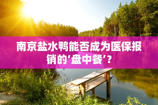 南京盐水鸭能否成为医保报销的‘盘中餐’？