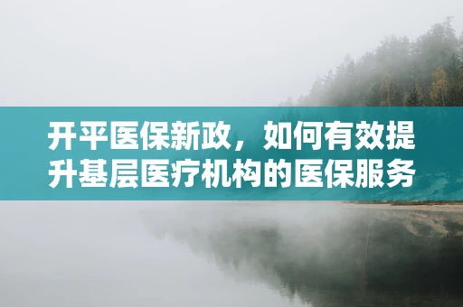 开平医保新政，如何有效提升基层医疗机构的医保服务水平？