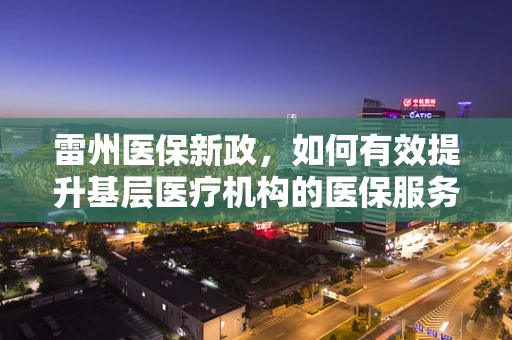 雷州医保新政，如何有效提升基层医疗机构的医保服务水平？