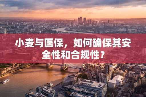 小麦与医保，如何确保其安全性和合规性？